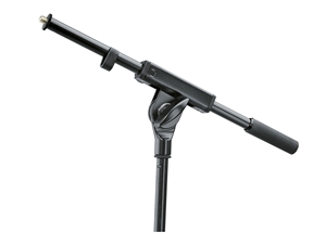 K&M 21160B Microphone Stand Boom Arm - Measures 15.5" (393.7mm) (Black)