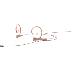 DPA 4266-OC-F-F03-LH d:fine CORE 4266 Omni Flex Headset Mic, 110 mm Boom, Beige, 3-pin LEMO