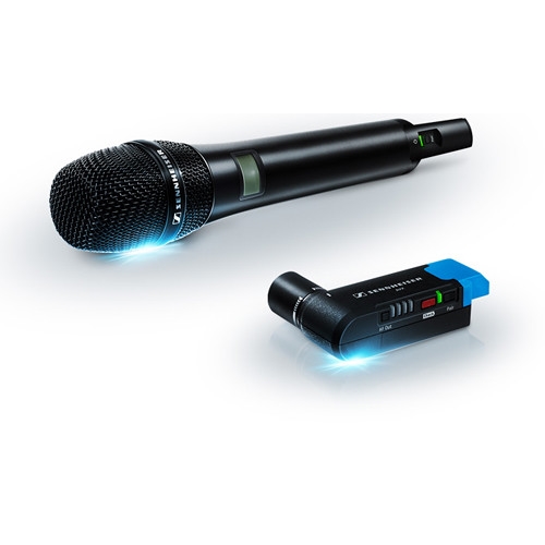 Sennheiser AVX-835 SET Digital Camera-Mount Wireless Cardioid Handheld Microphone System (1.9 GHz)