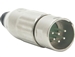 Switchcraft AAA6MZ - AAA Series 6 Pin XLR Male Cable Mount, Silver Pins / Nickel Metal - Bulk