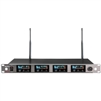 ACT-747-5UA-Dante 4-channel 1-rack space UHF wide-band  Dante enabled true diversity receiver