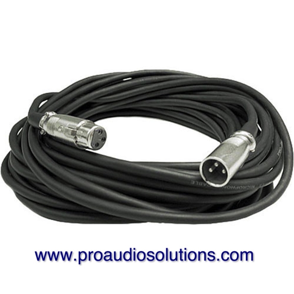 Hosa AES-003AU  AES/EBU Cable - XLRM to XLRF - 3 ft.