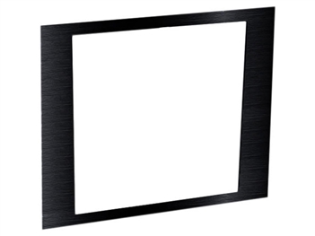 Middle Atlantic AFACE3-DECORA-1, 3Space Face Plate, Black Brushed Finish