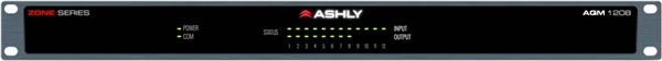 Ashly AQM1208 12-Input / 8-Output Standalone Zone Mixer with AquaControl DSP