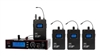 Galaxy Audio AS-1400-4 BAND PACK 275 Channel, Mixed Mono Mode, Stereo Wireless In-Ear Monitor System with 4 Receivers,nd 4 EB4Ear Buds Included in Frequency CODE M