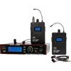 Galaxy Audio As-1400-2M TWIN PACK 275 Channel, Mixed Mono Mode, Stereo Wireless Personal In-Ear Monitor System with 2 Receiver Body Packs and 2 EB4 Single Titanium Drivers Ear Buds Included in Frequency CODE M