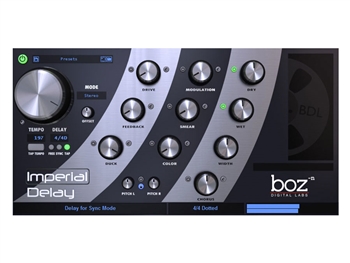 Boz Digital Imperial Delay - Powerful delay plug-in