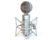 Cascade Microphones FAT HEAD II Active/Passive Silver/ Silver Grill - Ribbon Microphone