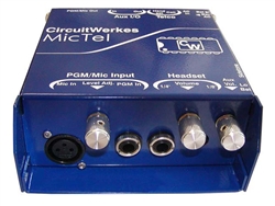 Circuit Werkes MicTel Portable Mic/line Amp and Telephone Interface