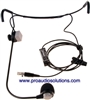 AKG Crown CM311L Mini XLR Cardioid headset for AKG w TA3F