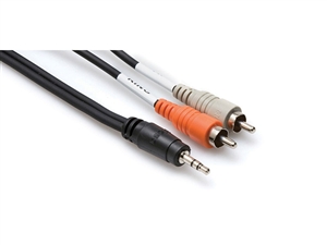 Hosa CMR-215 Cmr-215 Stereo 3.5mm (m) to  Two Rca, 15 Ft.