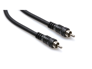 CRA-103 Unbalanced Interconnect, RCA to RCA, 3 ft, Hosa