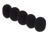 DPA DUA0560, Miniature Windscreens - 5pcs - Black