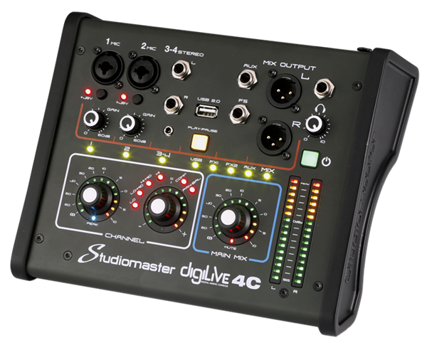 Studiomaster DigiLive 04C 4 Channel Digital Console