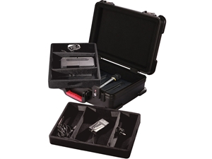 Gator GM-7W-TSA - ATA Molded Case for 7 Wireless Mics; TSA Latches