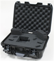 Gator GU-1309-06-WPDF ,waterproof injection molded case, interior dimensions,13.8" x 9.3" x 6.2". DICED FOAM