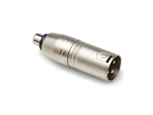 Hosa GXM-133 Adaptor - RCA Female to XLR Male Adaptor