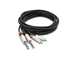 Hosa HPR-015X2 Dual REAN 1/4 in TS to RCA, 15 ft