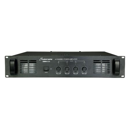 Studiomaster ISA4150 150W 100V Line 4 In and 4 Out Power Amplifier