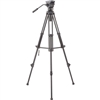 Libec TH-X Tripod & Fluid Head with Mid-Level Brace & Case