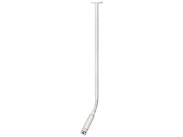 Audix M40W12HC Hypercardioid Hanging mic w/12-inch gooseneck, white