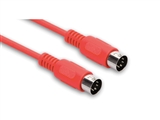 Hosa MID-301RD Midi Cable - 1 ft. - Red