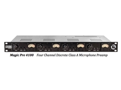 Teegarden Audio Magic Pre 4100 All discrete Class A 4 channel microphone preamp