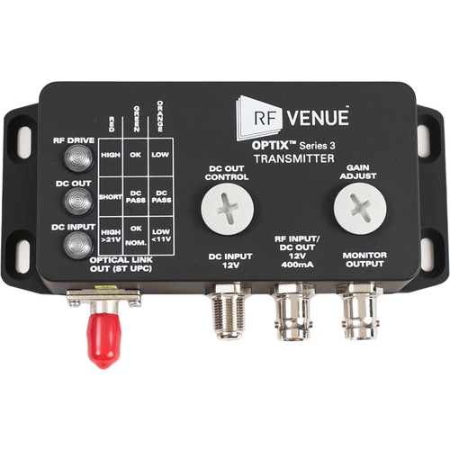 RF Venue OPTIX Series 3 RF-over-Fiber Antenna Distribution System