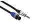 Hosa SKT-230Q Speaker Cable - 12 AWG x 2 - Speakon NL2 to Jumbo 1/4-inch Phone - 30 ft.