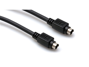 Hosa SVC-110AU - S-Video Cable w/ Gold Plug - 10 ft.