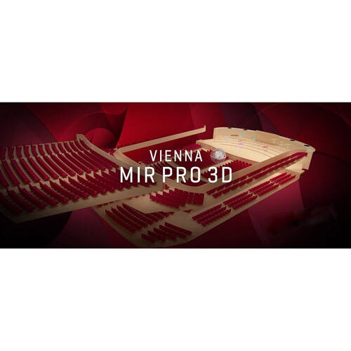 Vienna Symphonic Library Vienna MIR Pro 3D Convolution Reverb Software (Download)