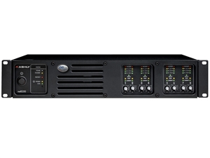 Ashly ne8250.25pe 8-Channel Network Enabled Power Amplifier with Protea DSP and OPDante Option Card